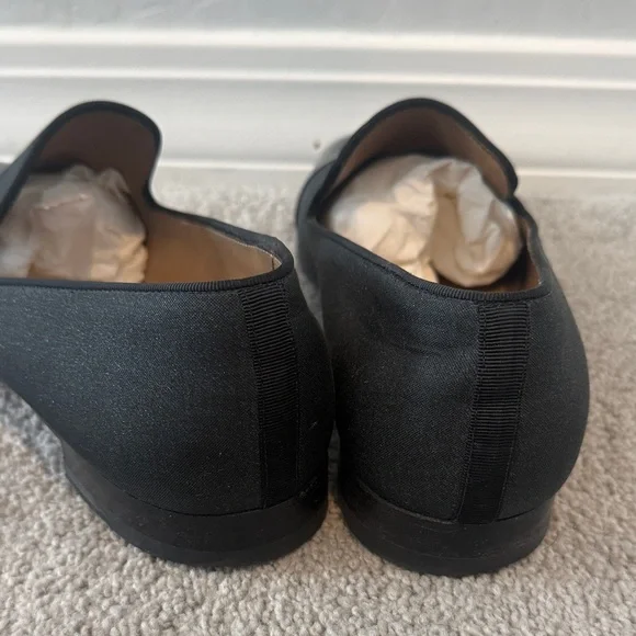 Christian Louboutin Black Patent Loafers - Picture 4 of 5